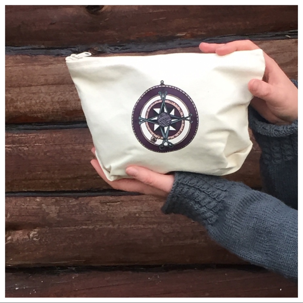Nwot Notions Bag Zipper Pouch View 2